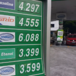 postos gasolina paineis de preço 3 casas decimais